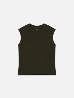 FRAME Muscle Crew Tank in<Women Tanks & Tees
