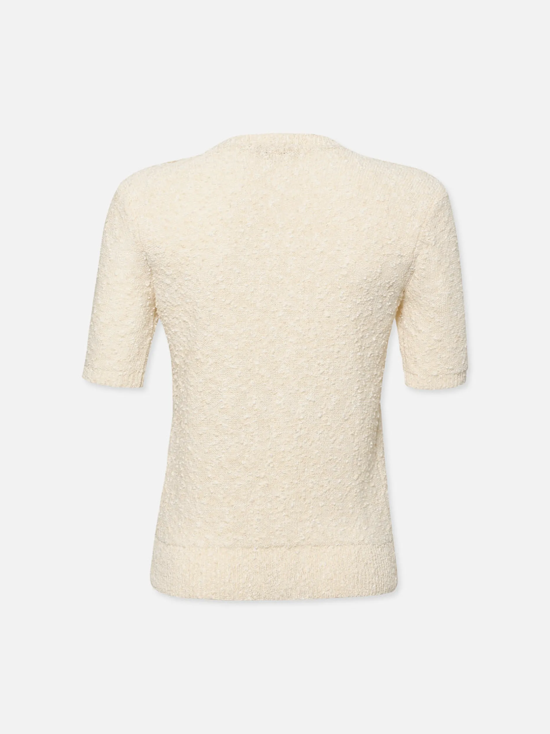 FRAME Patch Pocket Short Sleeve Sweater in<Women Sweaters