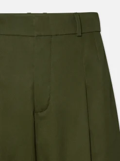 FRAME Pleated Wide Leg Pant in<Women Pants
