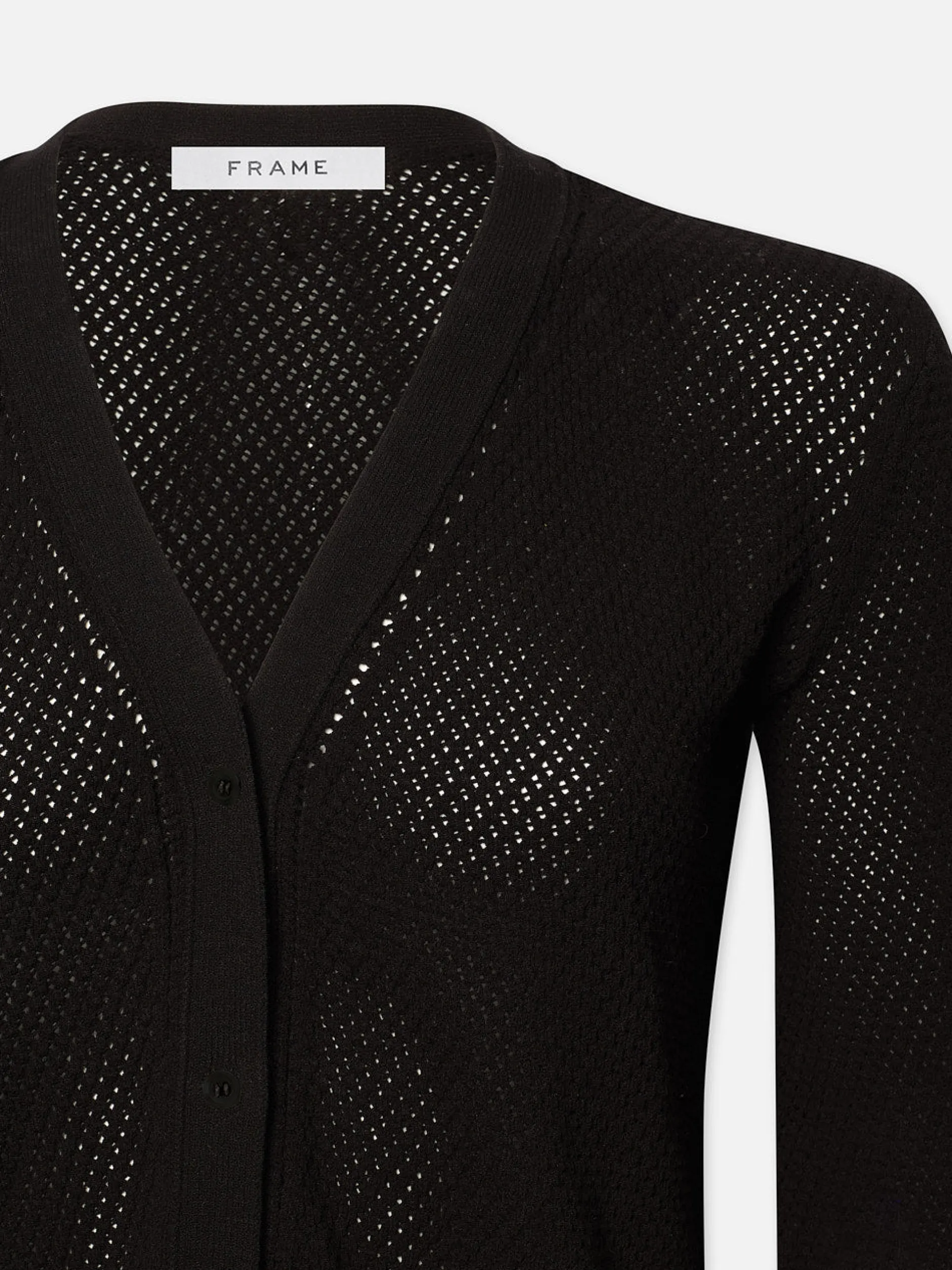 FRAME Pointelle Cardi in<Women Sweaters