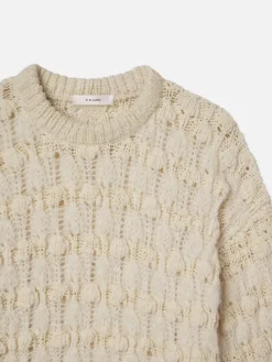 FRAME Popcorn Stripe Sweater in<Women Sweaters
