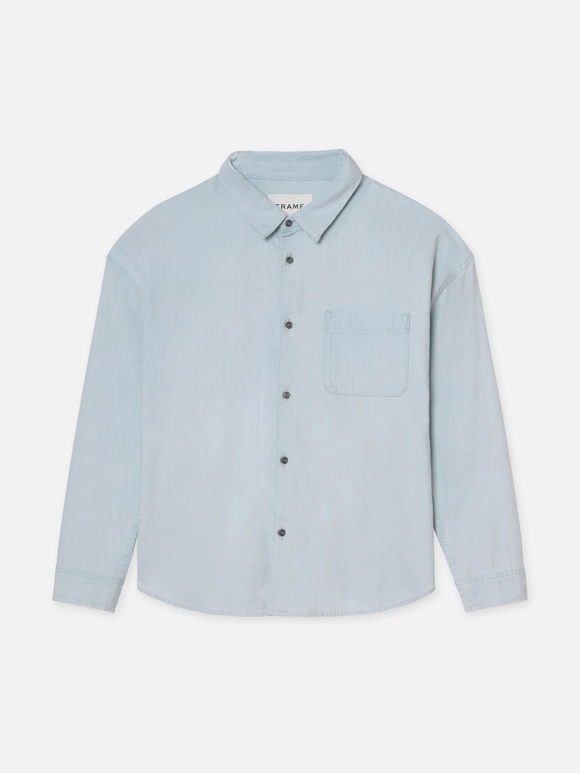 FRAME Relaxed Denim Shirt in Southern Ocean< Denim Shirts|Shirts
