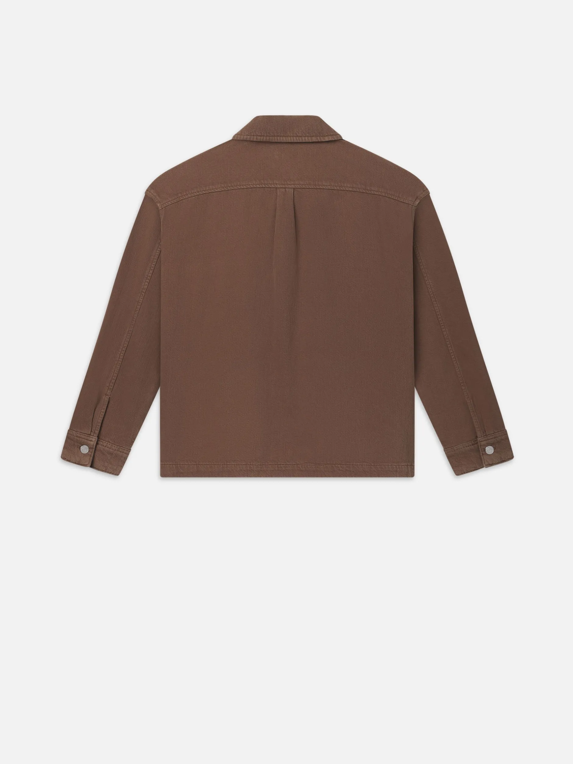 FRAME Relaxed Double Pocket Shirt in< Denim Shirts|Shirts