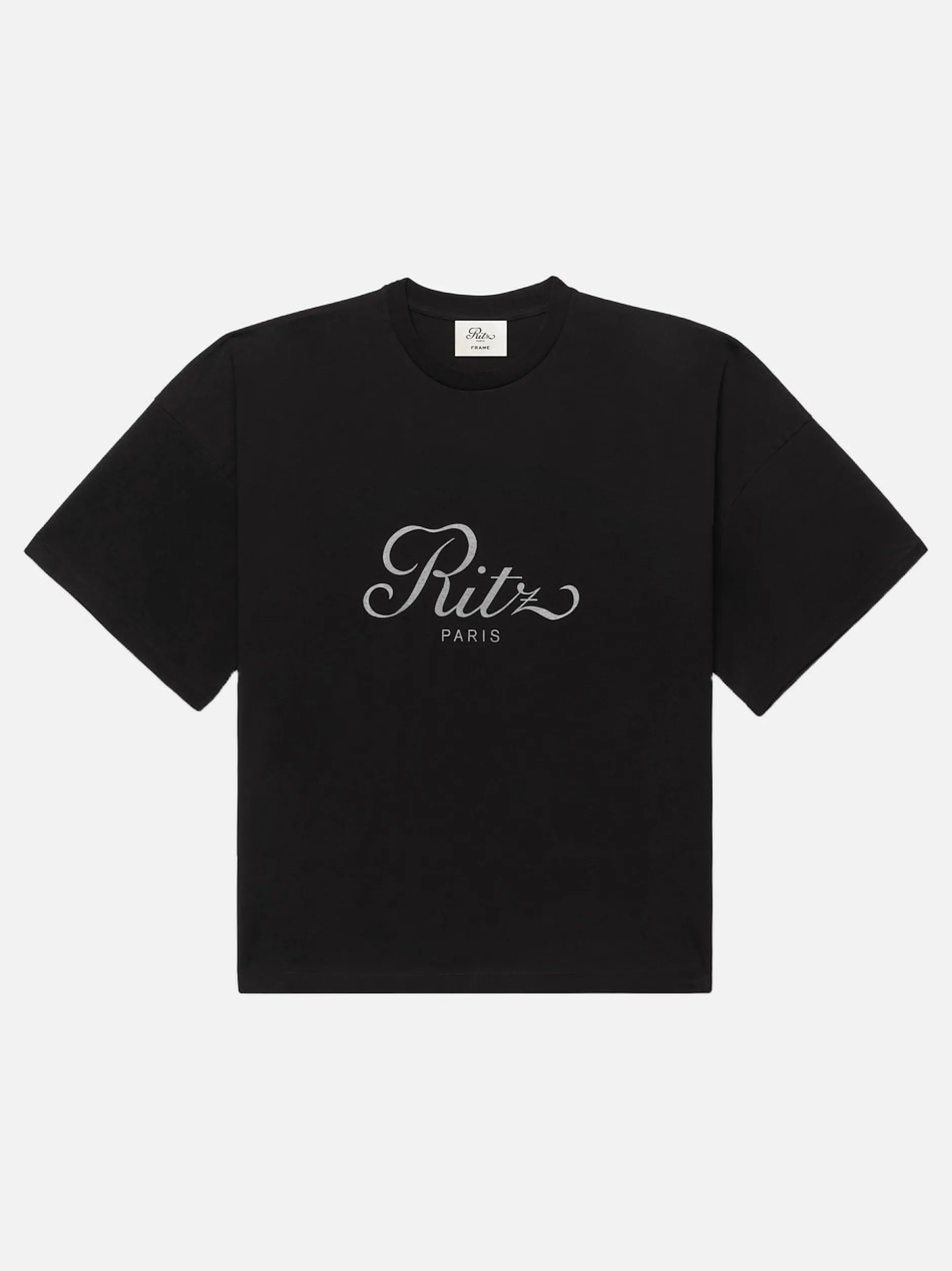 FRAME Ritz Men's Cropped Relaxed T Shirt in< Tees & Polos