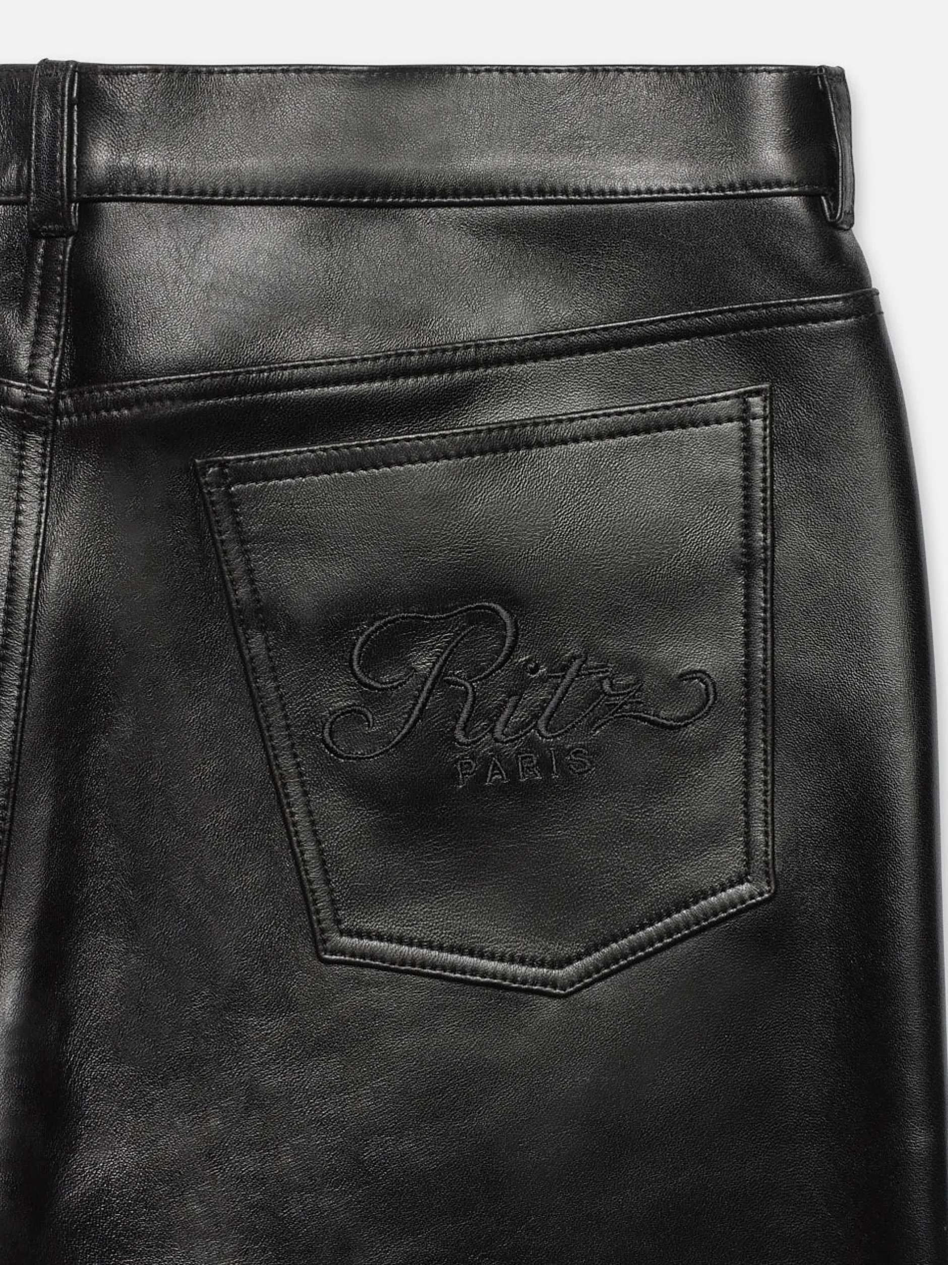 FRAME Ritz Men's Leather Pant in< Leather & Suede