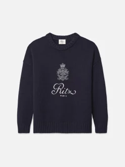 FRAME Ritz Unisex Cashmere Sweater in<Women Sweaters|Sweaters & Hoodies