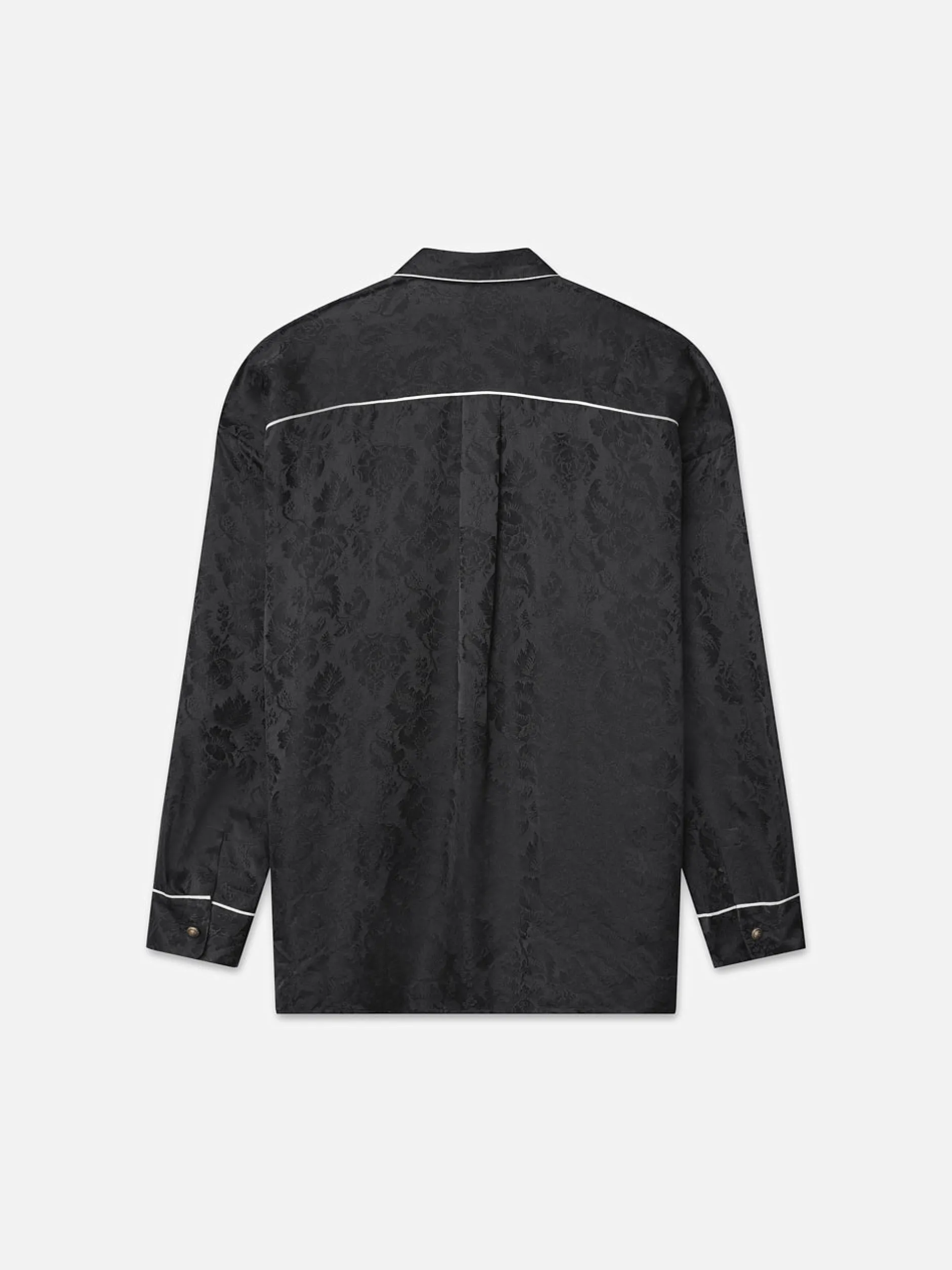 FRAME Ritz Women's Pajama Shirt in Black Multi<Women Tops & Blouses