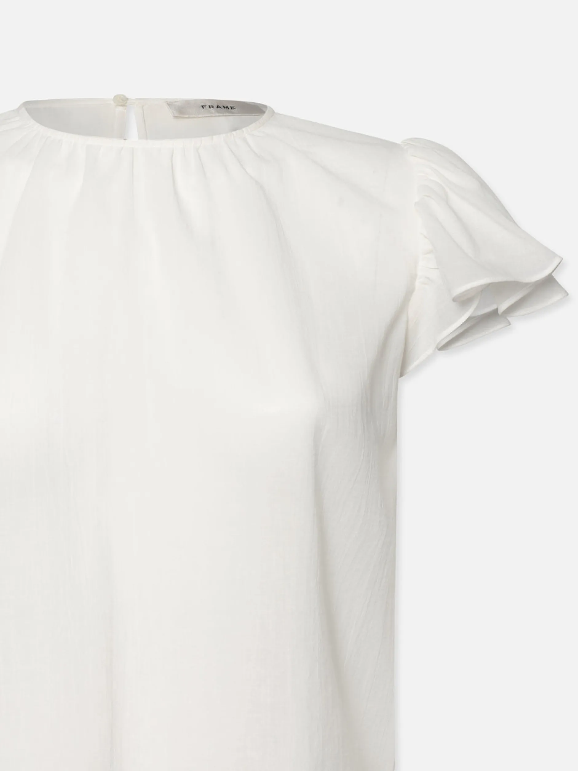 FRAME Ruffle Sleeve Blouse in<Women Tops & Blouses