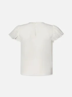 FRAME Ruffle Sleeve Blouse in<Women Tops & Blouses