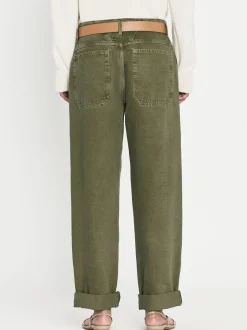 FRAME 90's Utility Loose in Washed Summer Sage<Women Straight