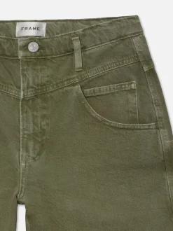 FRAME 90's Utility Loose in Washed Summer Sage<Women Straight