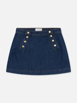 FRAME Sailor Snap Skirt in<Women Skirts & Shorts