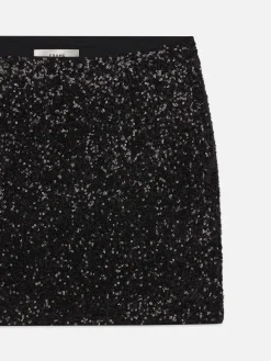 FRAME Sequin Mini Skirt in<Women Skirts & Shorts