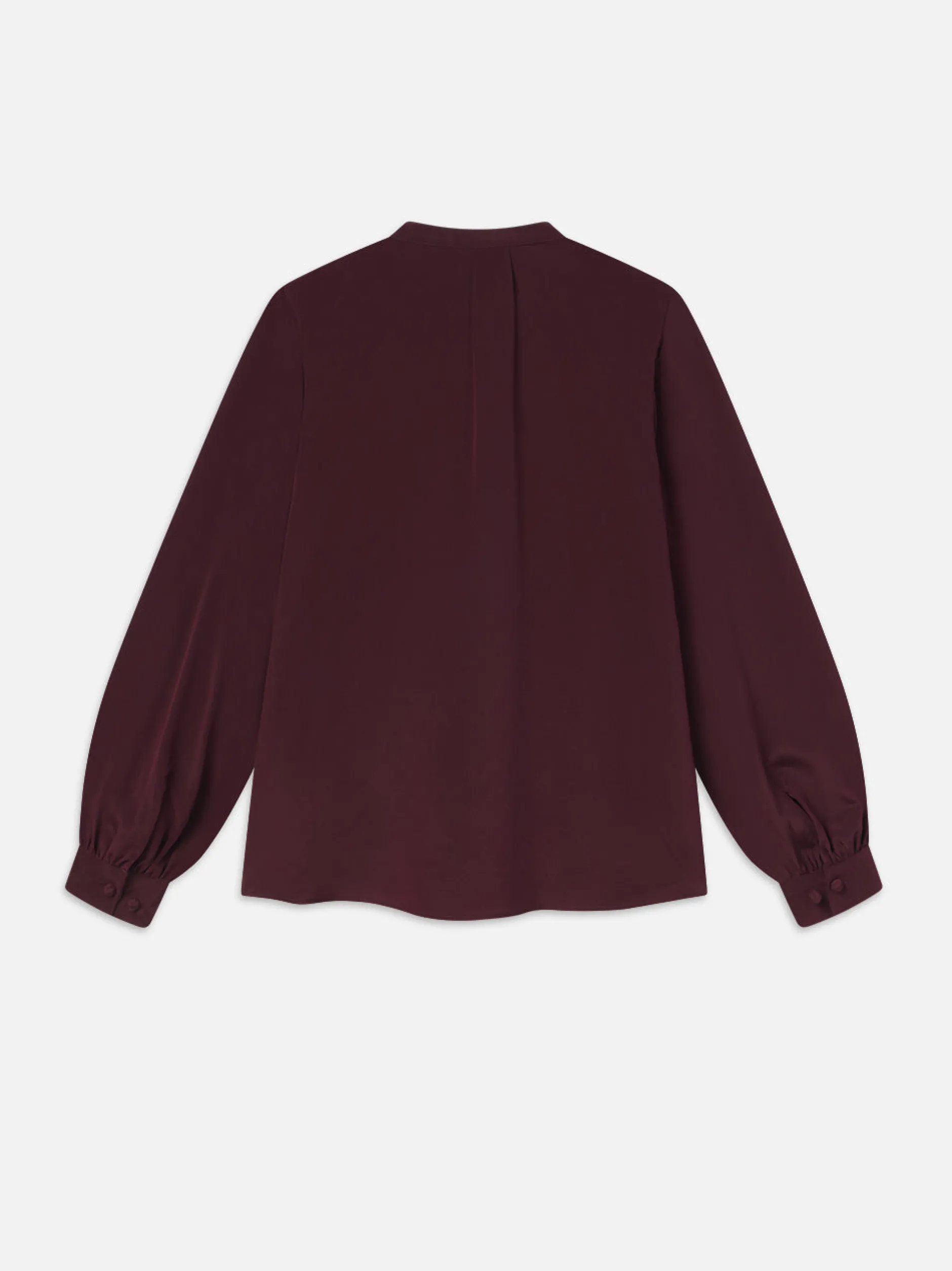 FRAME Shirred Tie Front Blouse in<Women Tops & Blouses