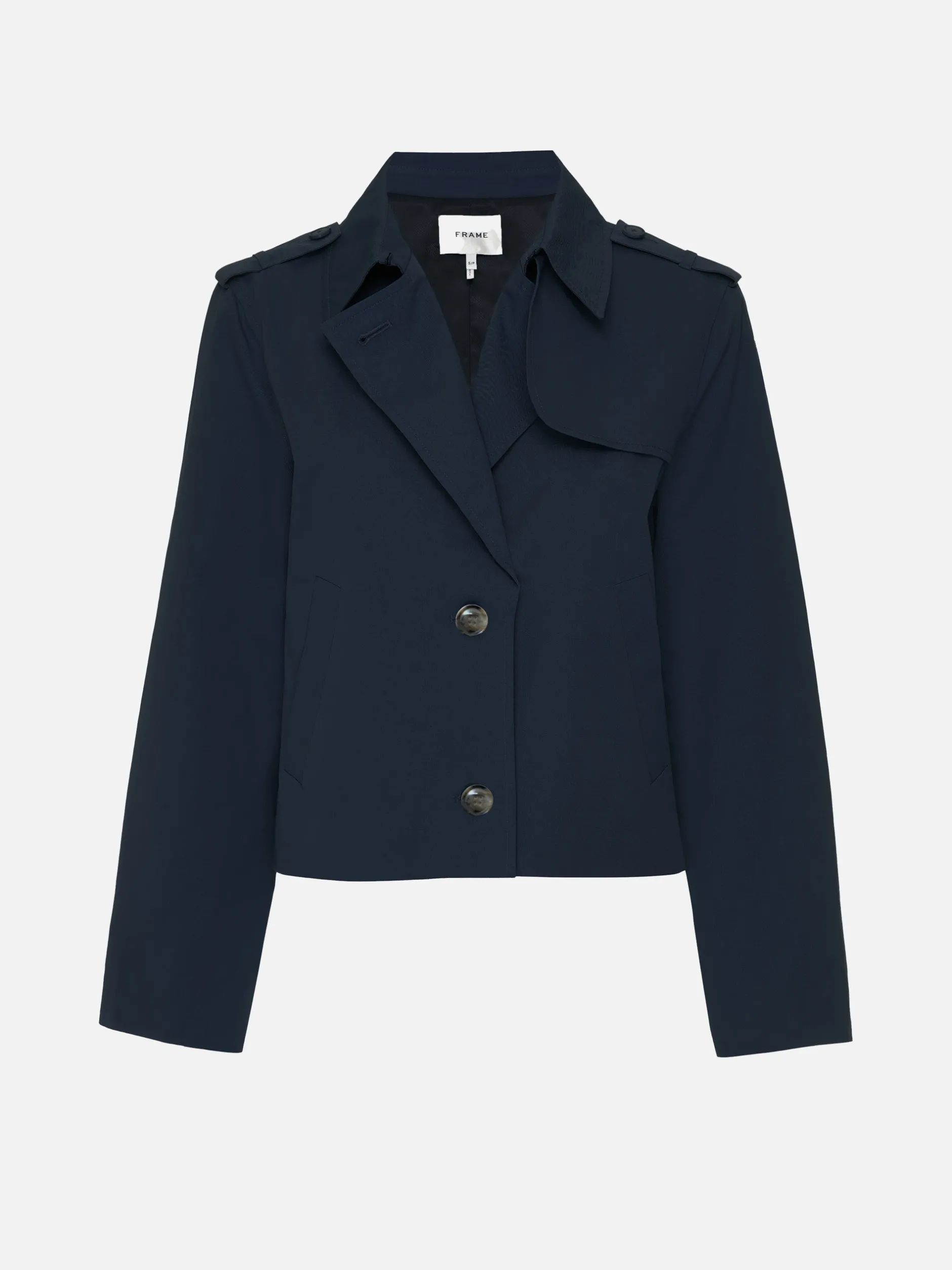 FRAME Short Trench Jacket in<Women Jackets & Coats