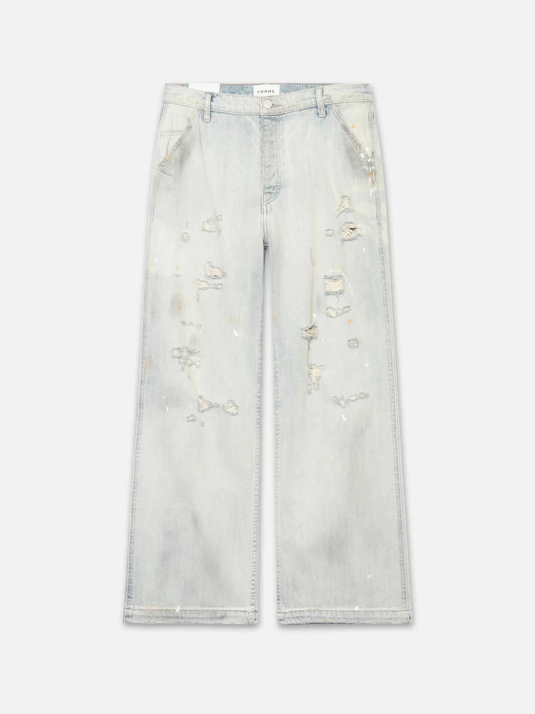 FRAME Skater Jean in Panama Rips< Wide Leg