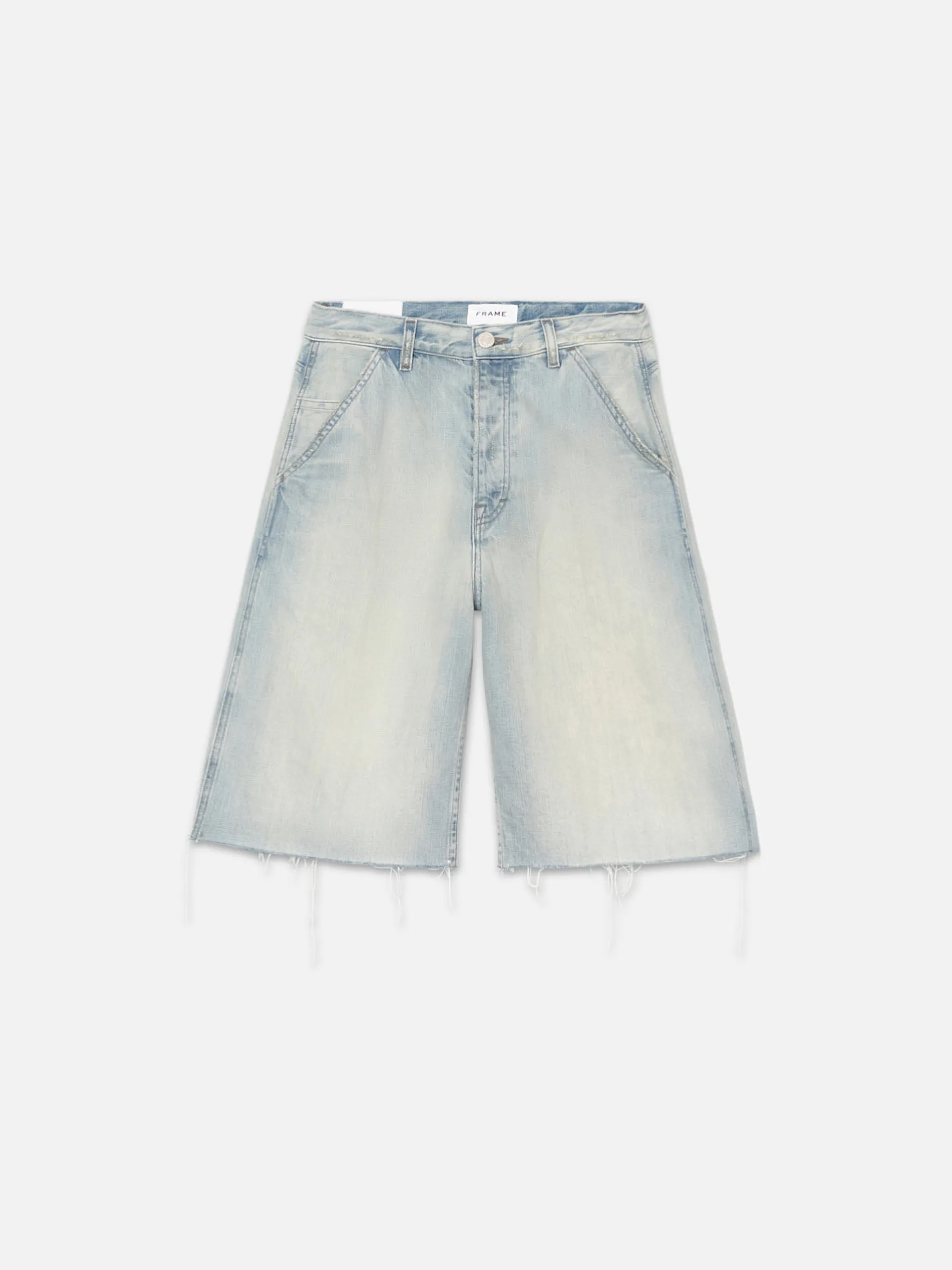 FRAME Skater Short in< Wide Leg|Pants & Shorts