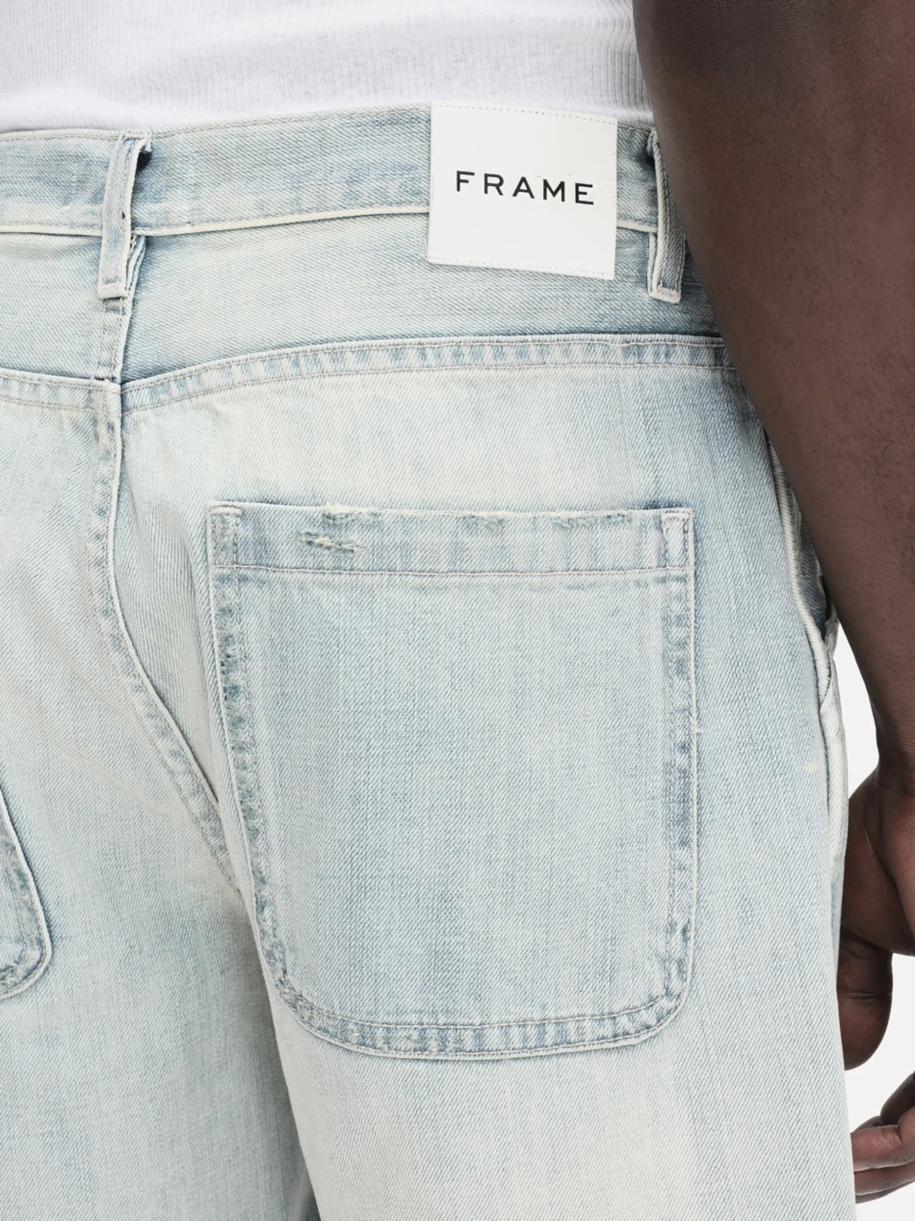 FRAME Skater Short in< Wide Leg|Pants & Shorts