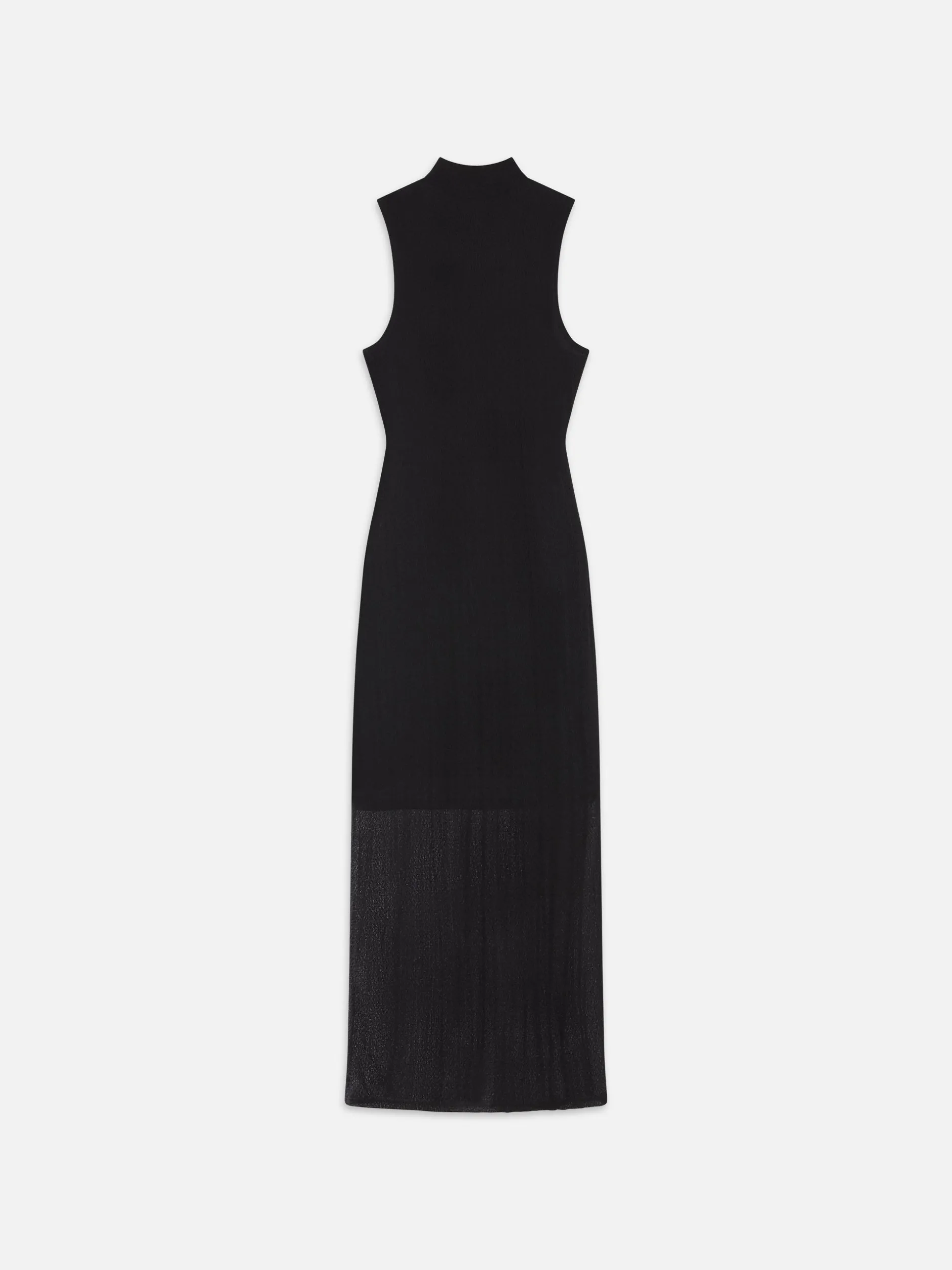 FRAME Sleeveless Mesh Mock Neck Dress in<Women Dresses & Jumpsuits