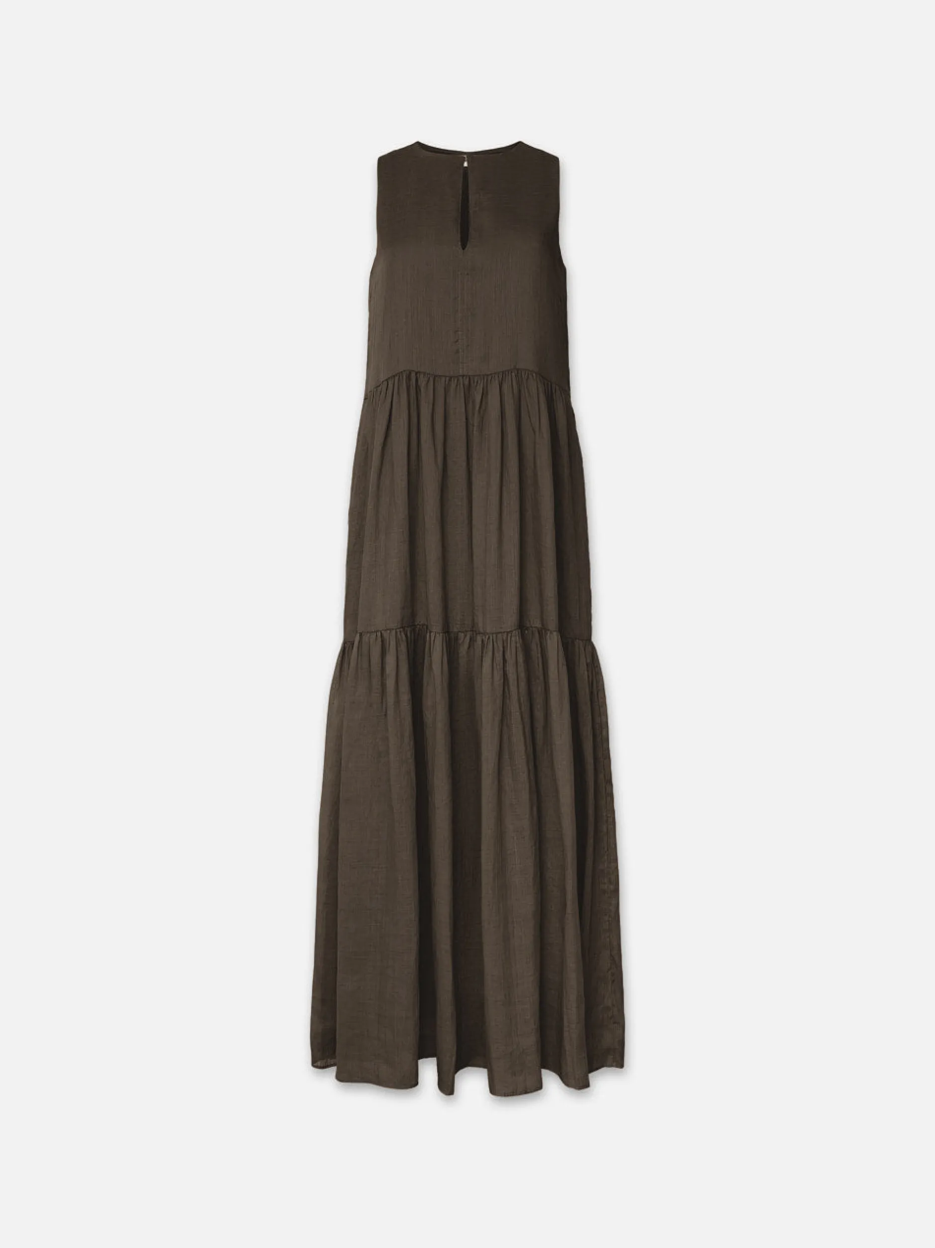FRAME Sleeveless Tiered Maxi in<Women Dresses & Jumpsuits
