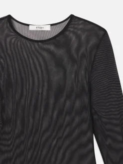 FRAME Stretch Mesh Bodysuit in<Women Tops & Blouses