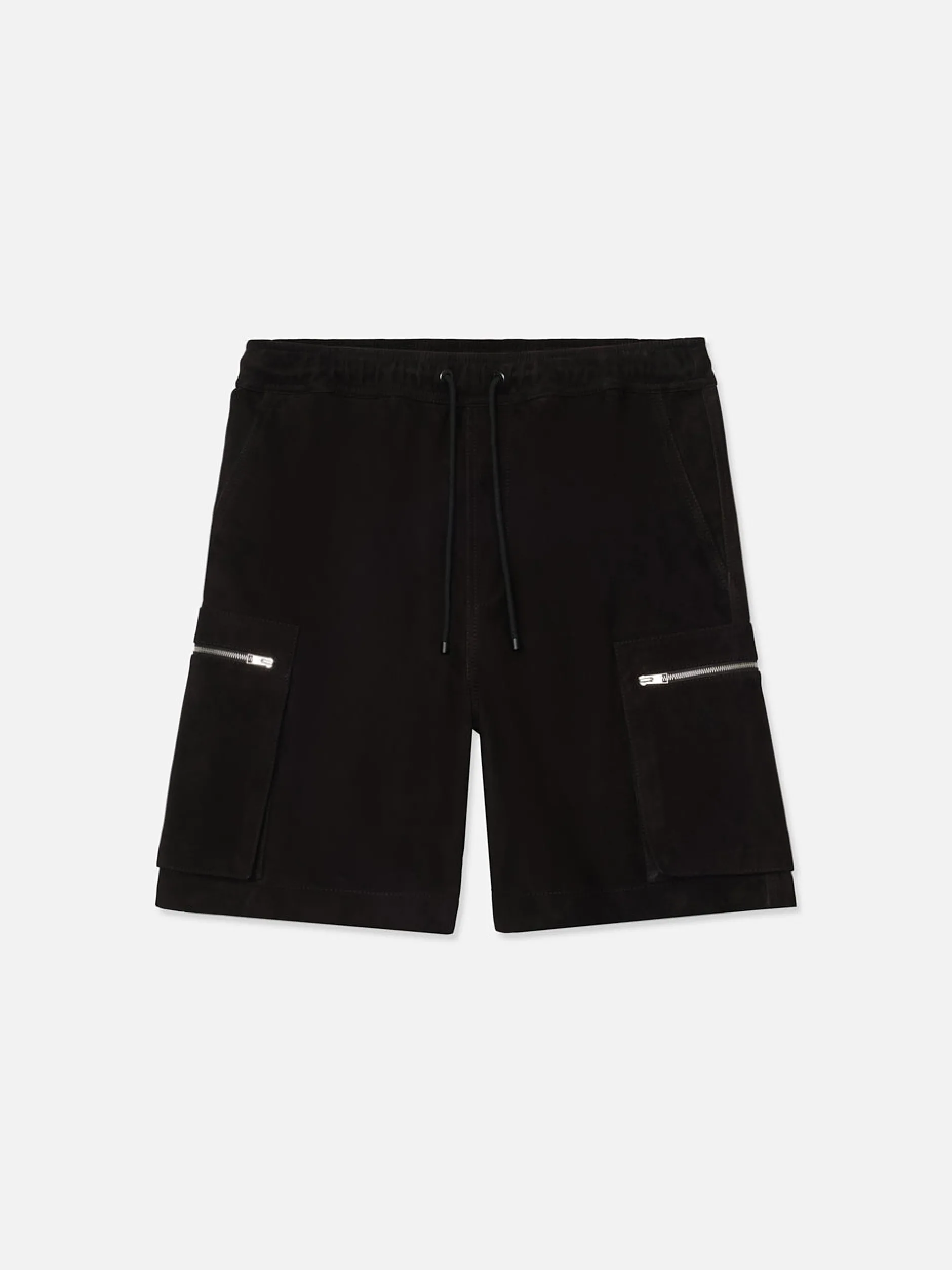 FRAME Suede Cargo Shorts in< Leather & Suede|Pants & Shorts