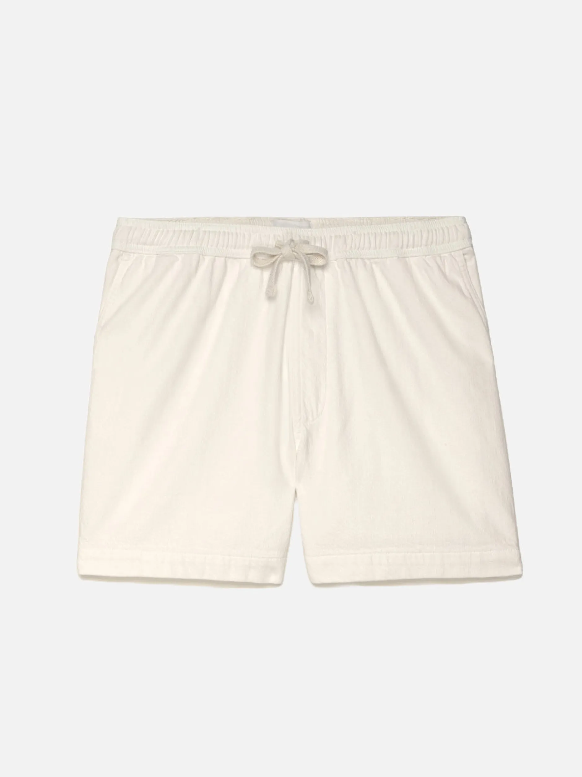 FRAME Textured Terry Short in Off White< Pants & Shorts