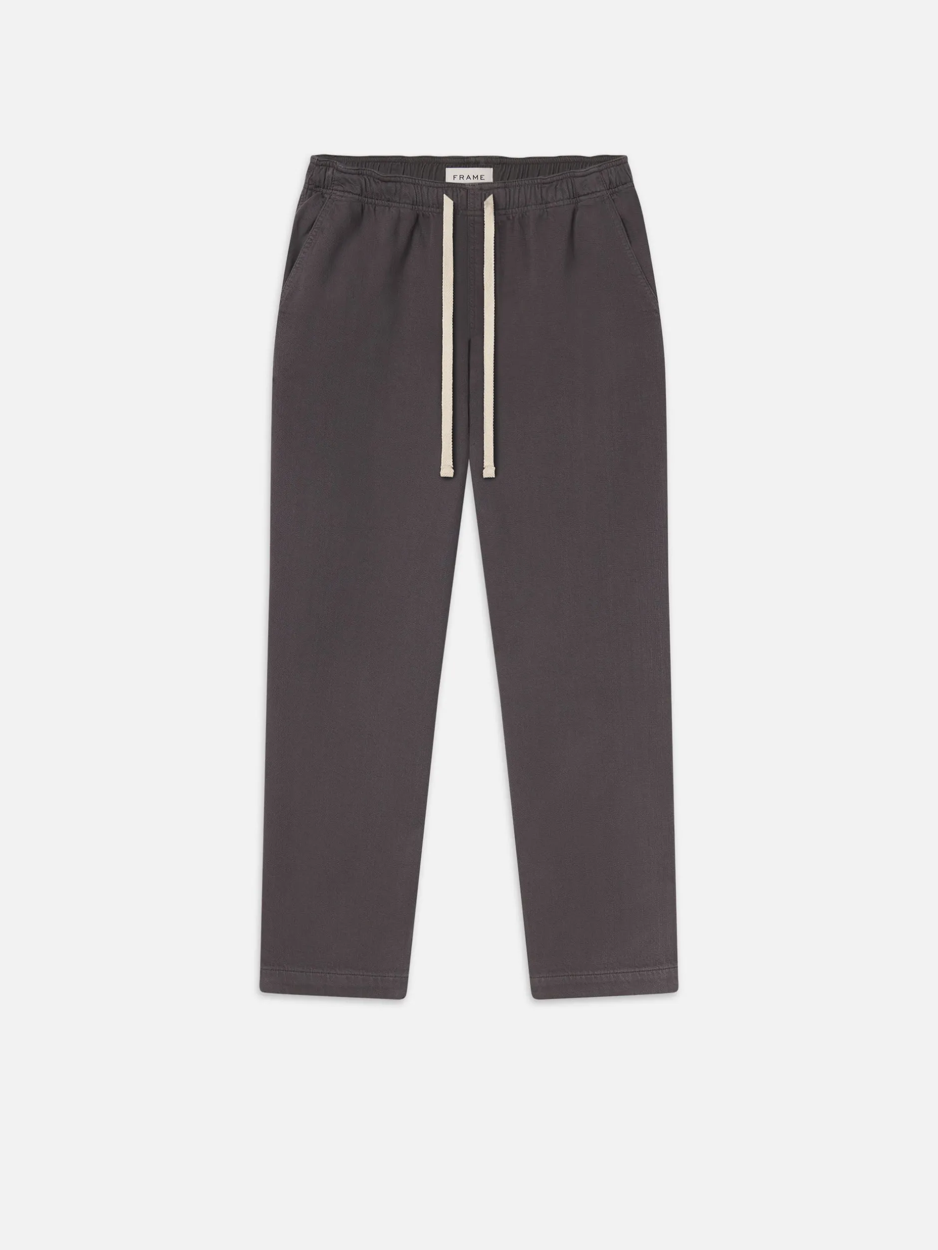 FRAME Textured Terry Travel Pant in Slate Gray< Pants & Shorts