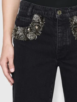 FRAME The Atelier Beaded Straight in<Women Straight