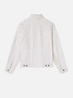 FRAME The Atelier Pearl Jacket in Au Natural Clean<Women Jackets & Coats
