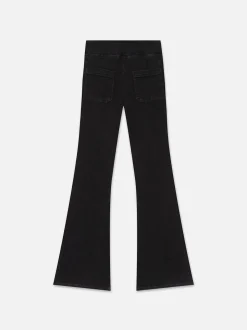 FRAME The Bardot Jetset in Sheen Noir<Women Flare