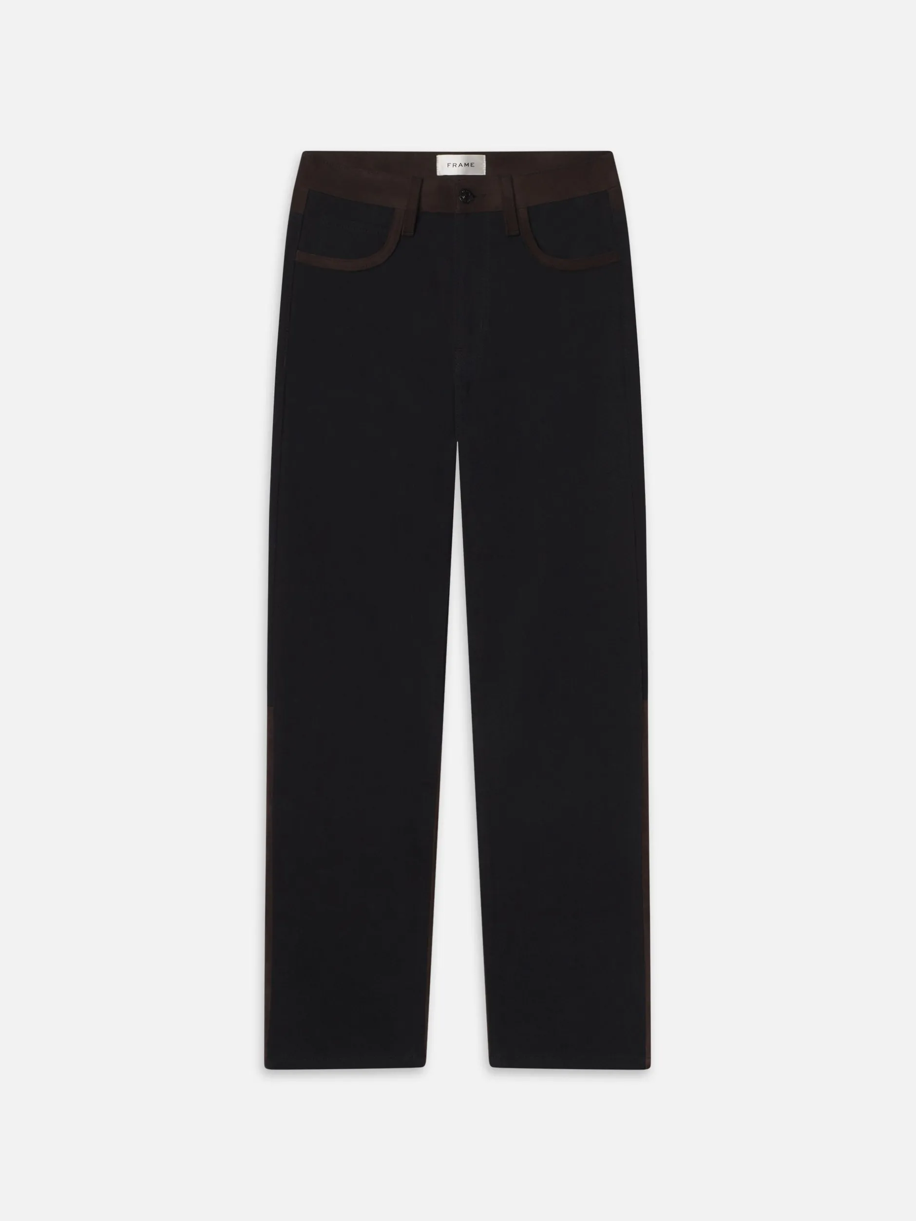 FRAME The Equestrian Straight in Trouble Suede<Women Straight|Pants