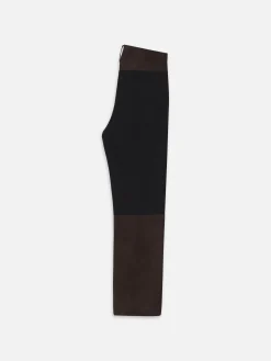FRAME The Equestrian Straight in Trouble Suede<Women Straight|Pants