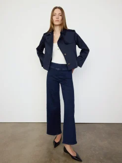 FRAME The Jetset Slim Palazzo in<Women Wide Leg