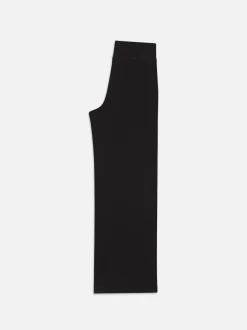 FRAME The Jetset Slim Palazzo in Sheen Noir<Women Wide Leg