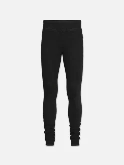FRAME The Jetset Stacked Pencil in Sheen Noir<Women Skinny