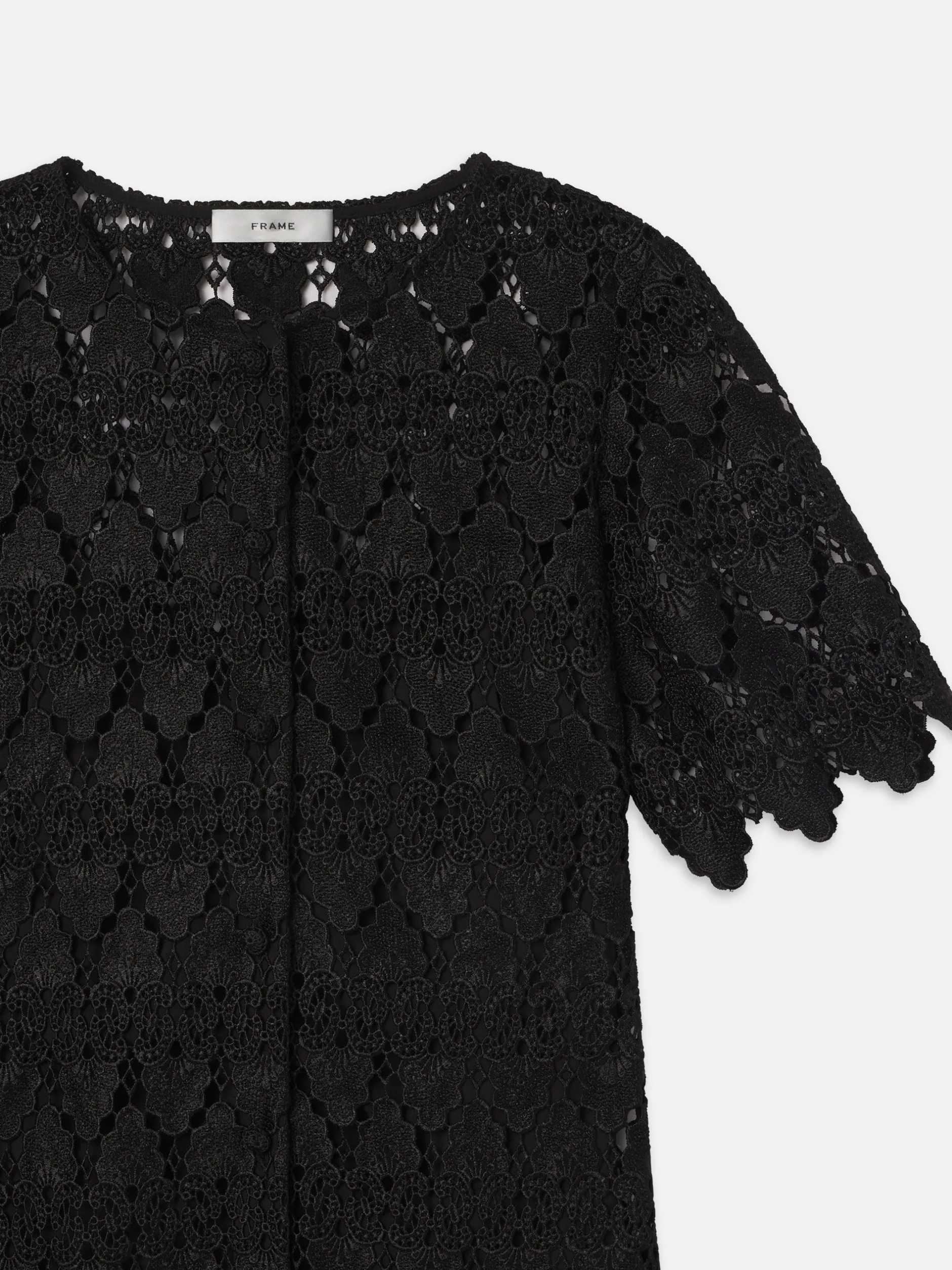 FRAME The Lace Button Front Dress in<Women Dresses & Jumpsuits