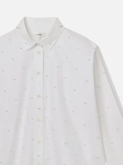 FRAME The Oversized Pearl Shirt in<Women Tops & Blouses