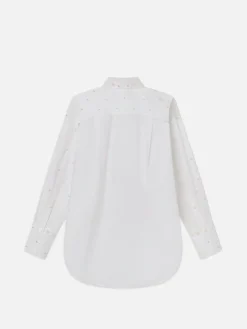 FRAME The Oversized Pearl Shirt in<Women Tops & Blouses