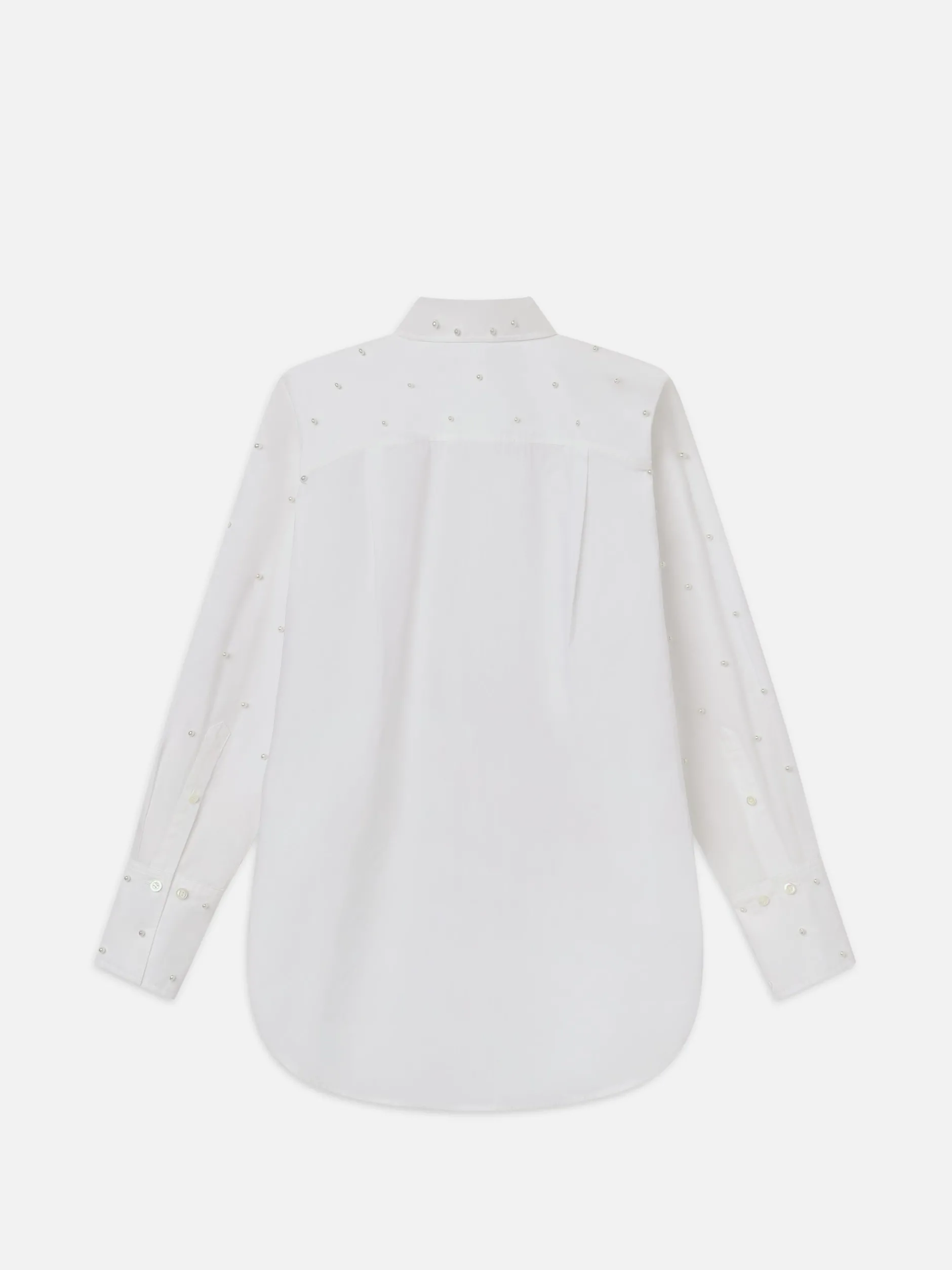 FRAME The Oversized Pearl Shirt in<Women Tops & Blouses