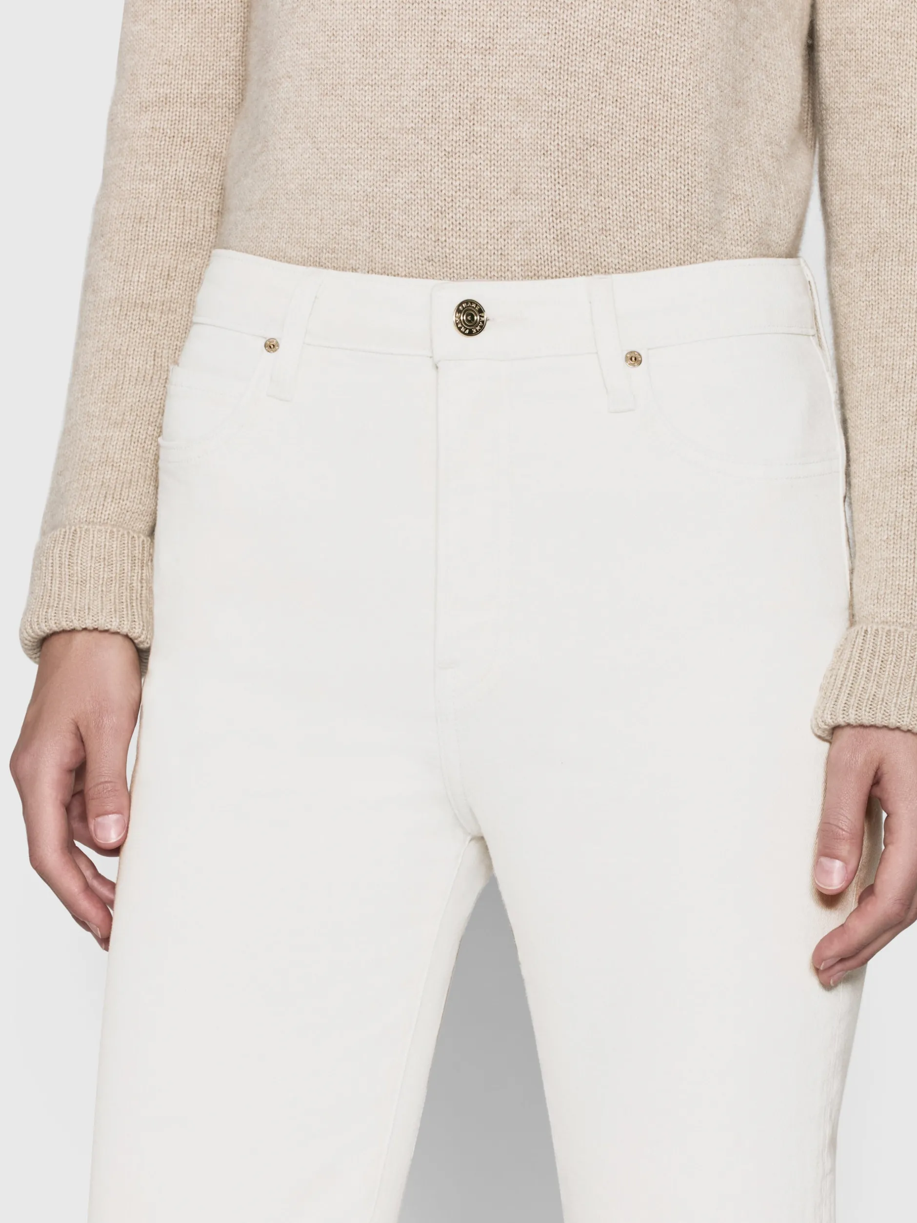 FRAME The Ruler in Au Natural Clean<Women Straight