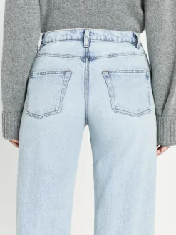 FRAME The Slouchy Straight in Fizz Indigo<Women/BOY Straight|Boyfriend
