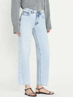 FRAME The Slouchy Straight in Fizz Indigo<Women/BOY Straight|Boyfriend