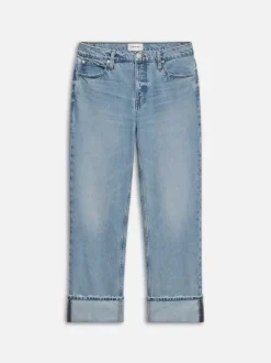 FRAME The Slouchy Straight Wide Cuff in<Women/BOY Straight|Boyfriend