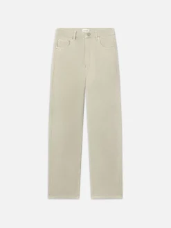 FRAME The Straight Jean in Beach Sand< Straight