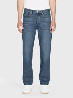 FRAME The Straight Jean in Blue Gold< Straight