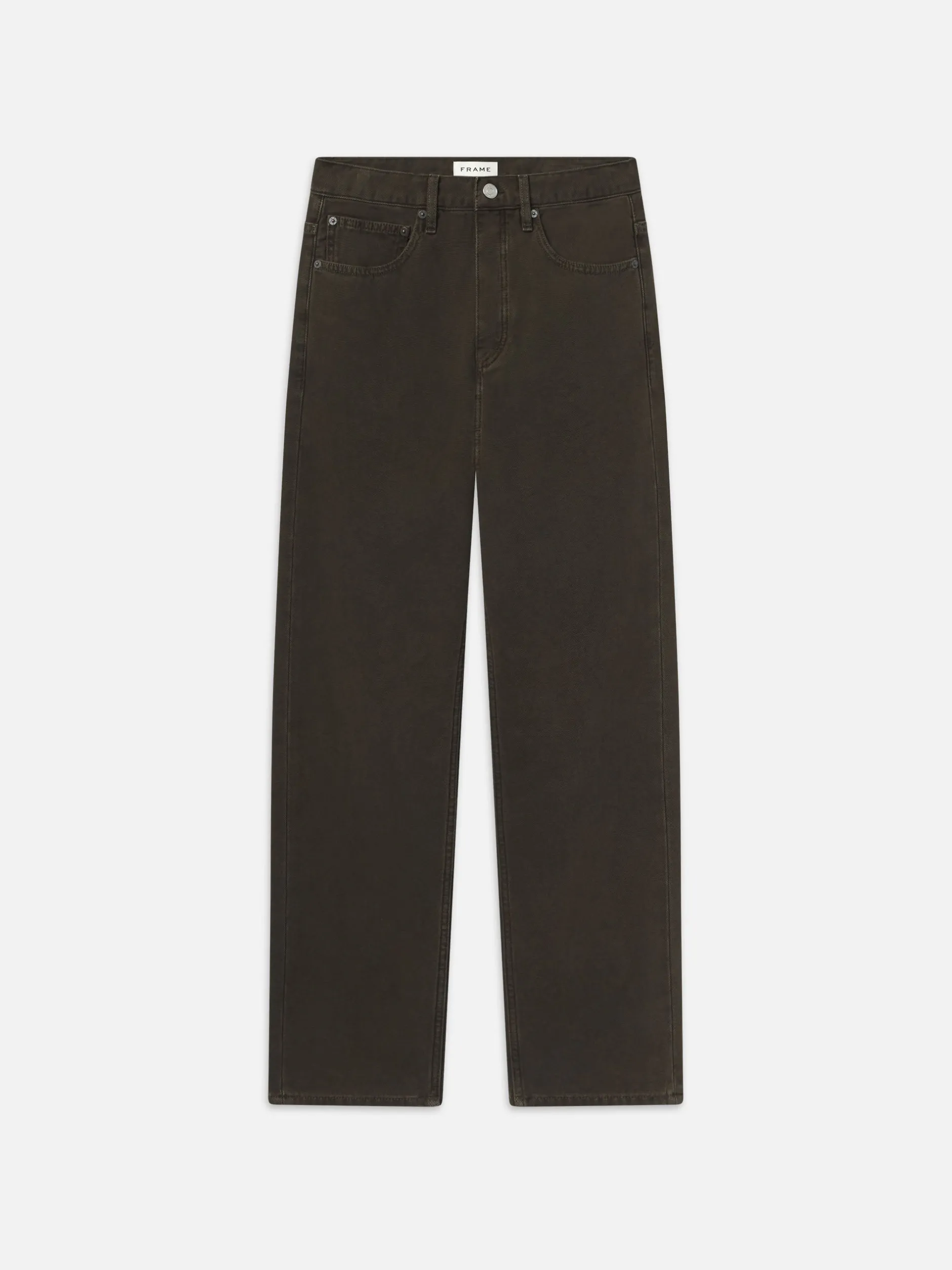 FRAME The Straight Jean in Dark Chocolate< Straight