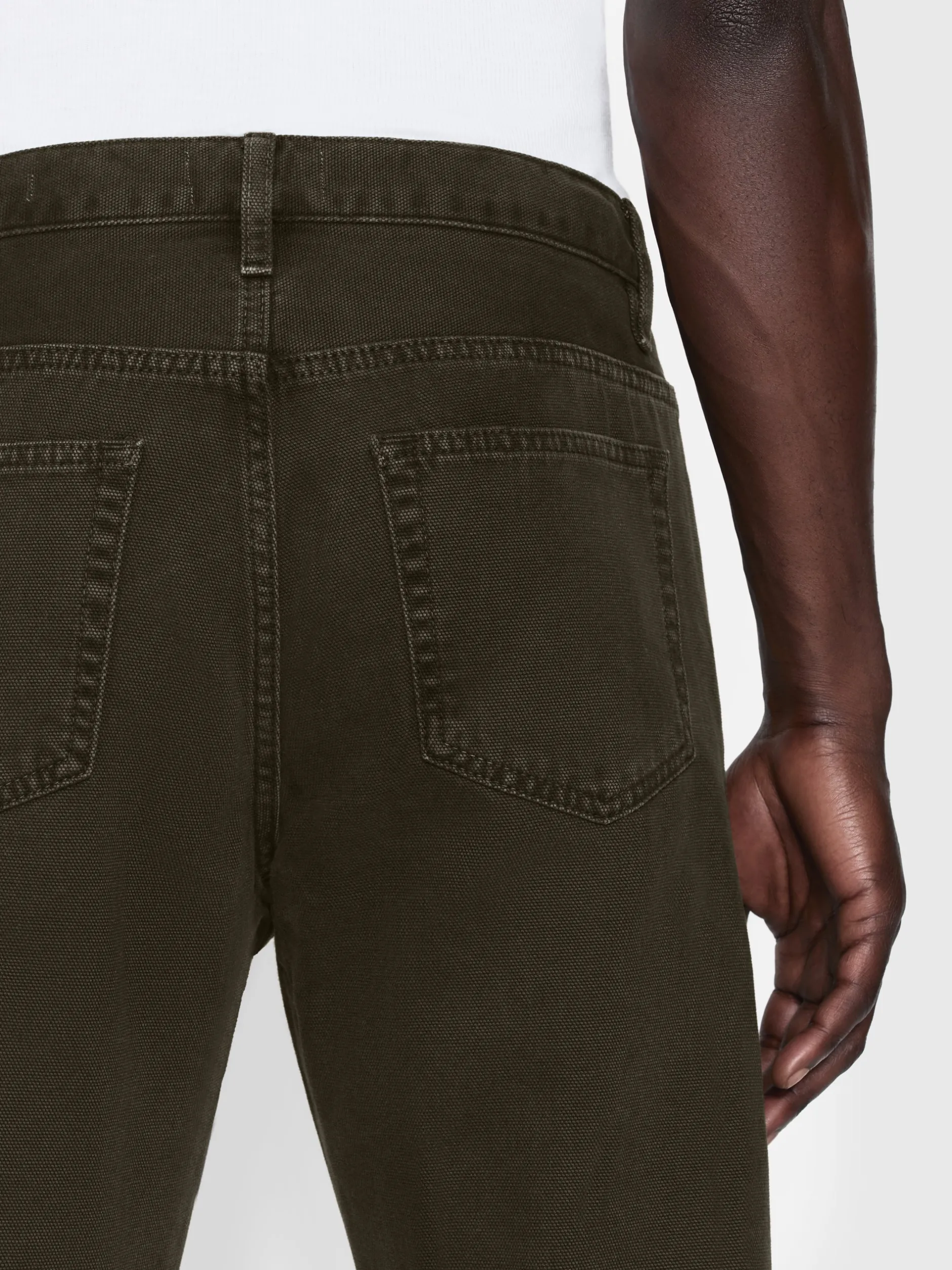 FRAME The Straight Jean in Dark Chocolate< Straight