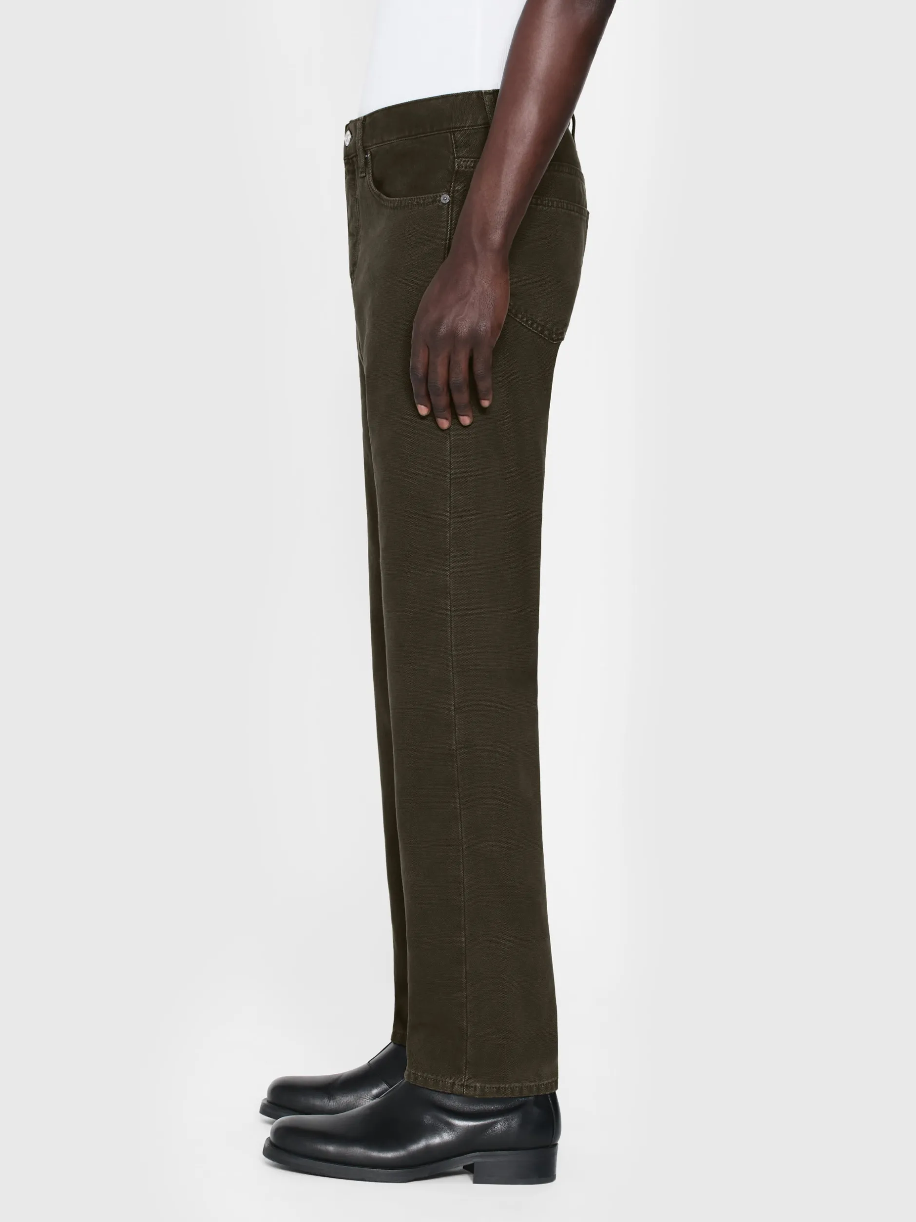 FRAME The Straight Jean in Dark Chocolate< Straight