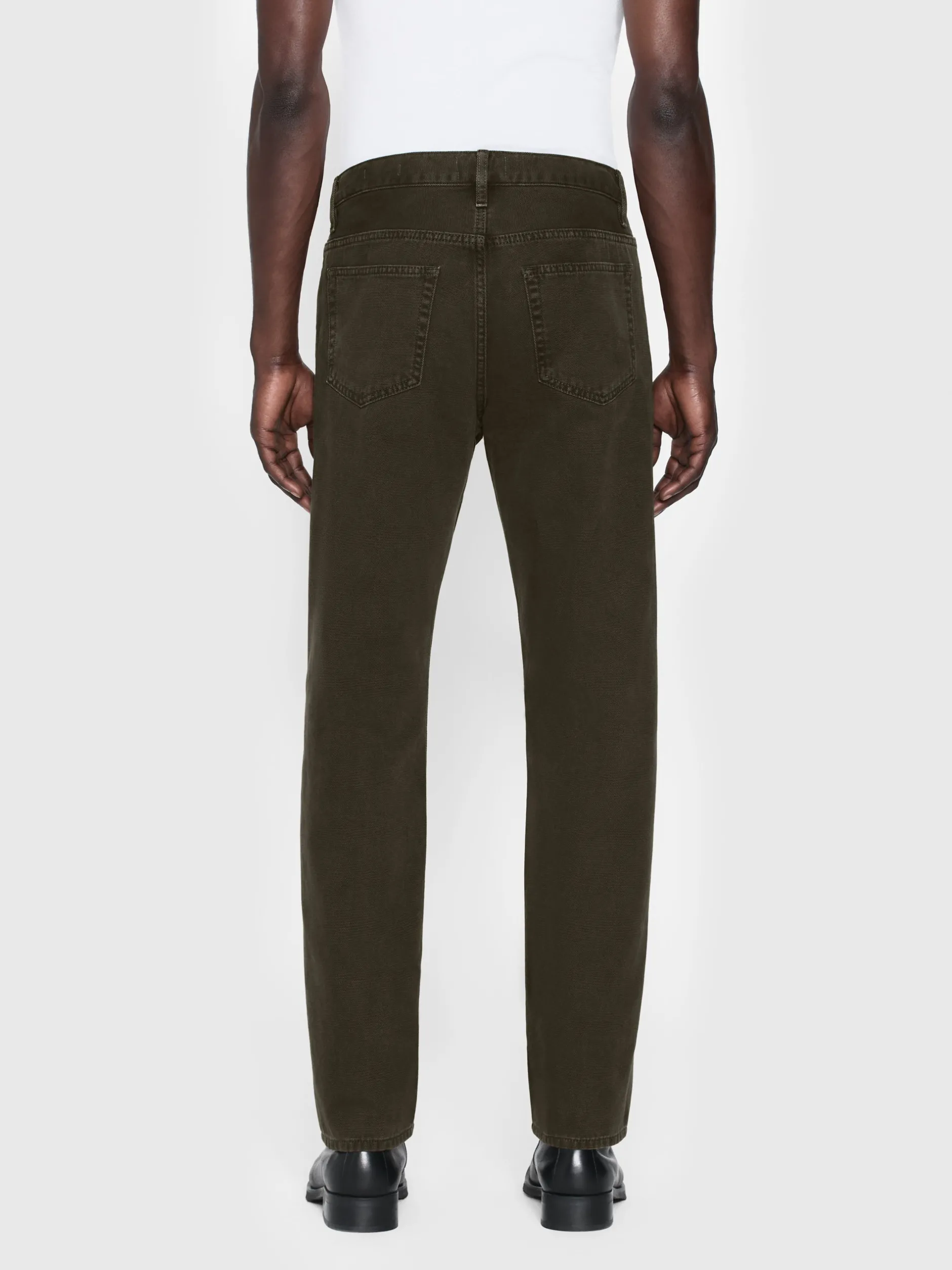 FRAME The Straight Jean in Dark Chocolate< Straight